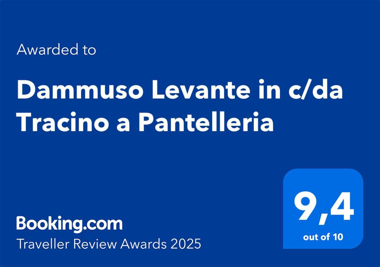 Dammuso Levante In C/Da Tracino A Pantelleria Kamma エクステリア 写真